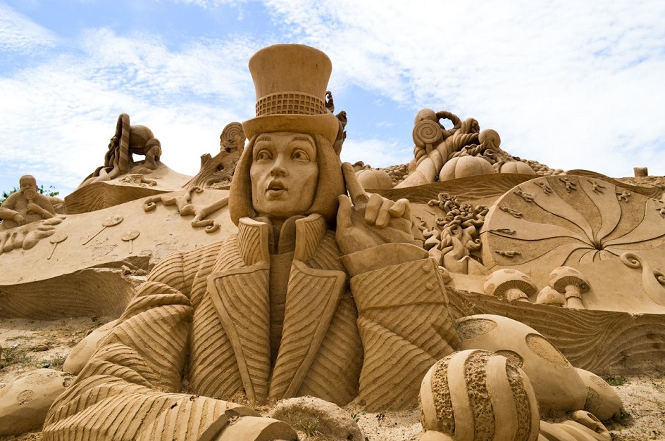 Технология создания песчаных скульптур